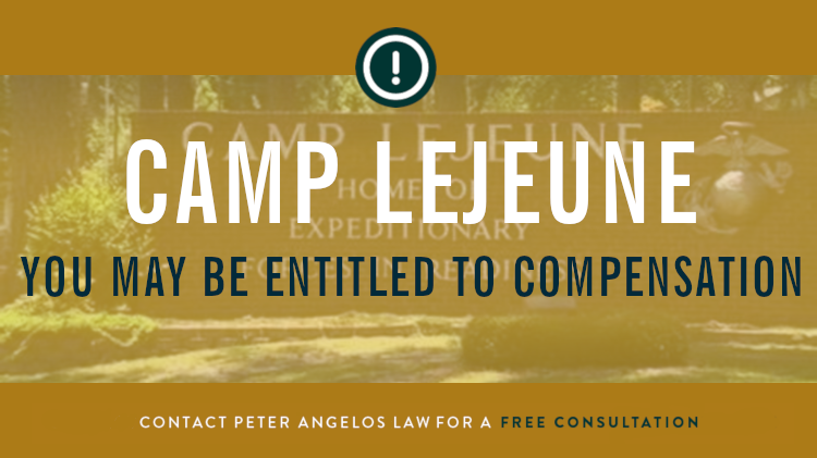 Camp Lejeune Water Contamination Law Suit Warning
